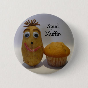 Dummer Spud-Muffin-Button Button