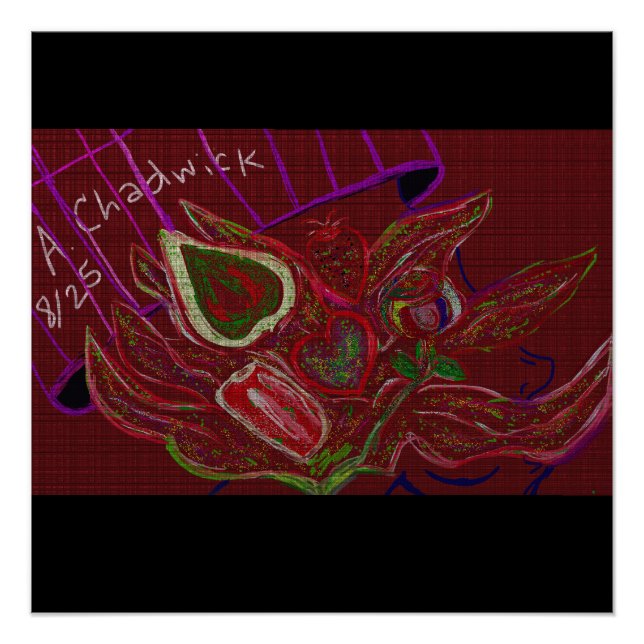 Dummes Comic-Glossy-Poster Poster (Vorderseite)