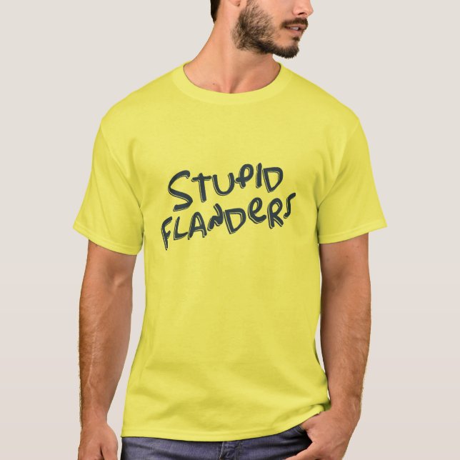 Dummes Flandern T-Shirt (Vorderseite)