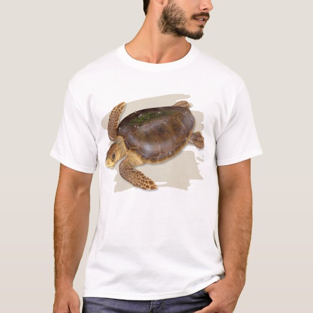 Dummkopf-Seeschildkröte-T - Shirt (Vorderseite)