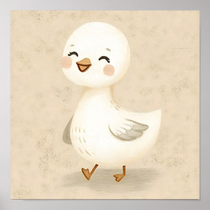 Dummste Gans rundherum Wandkunst Lustige Kinderzim Poster