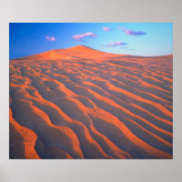 Dumont Dunes, Sanddünen und Wolken