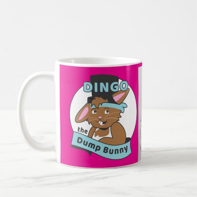 Dump Bunny Tasse Kunst, Dichtung und Musik (Links)