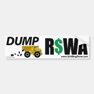 DUMP RSWA AUTOAUFKLEBER