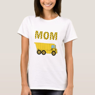 Dump Truck Construction Birthday Party Mama T-Shirt