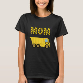 Dump Truck Construction Birthday Party Mama T-Shirt
