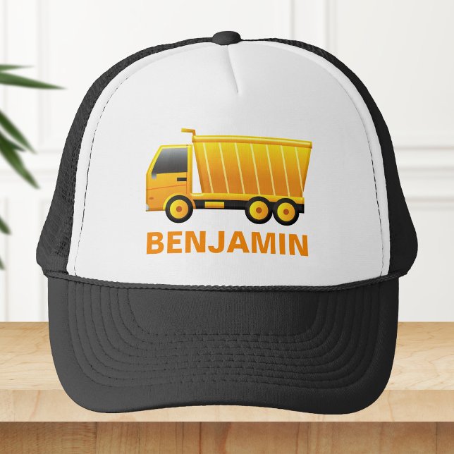 Dump Truck Construction Kids Truckerkappe (Von Creator hochgeladen)