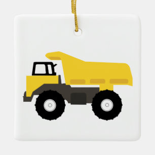 Dump Truck Construction Trucks Keramikornament