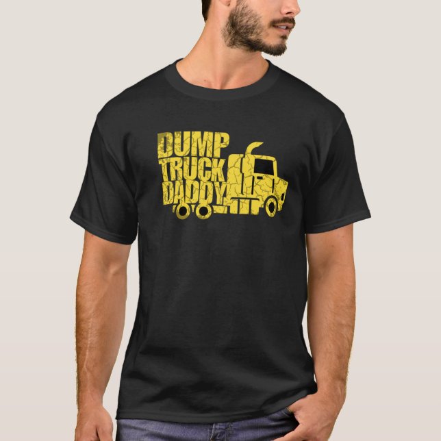 Dump Truck Daddy T-Shirt (Vorderseite)