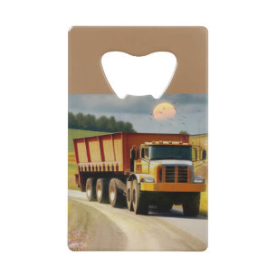 Dump Truck Geldbeutel Flaschenöffner