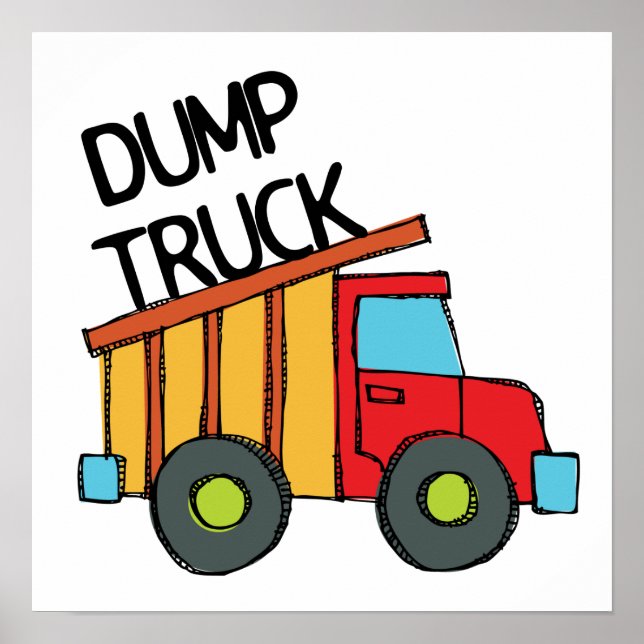 Dump Truck Poster (Vorne)
