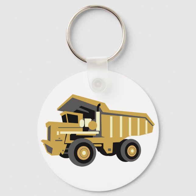Dump Truck Schlüsselanhänger (Vorderseite)
