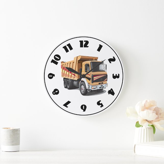 Dump Truck Uhr (Von Creator hochgeladen)