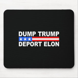 Dump Trump Abschieb Elon 50501 Mousepad