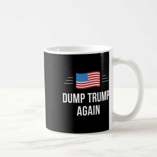 Dump Trump Again -  Kaffeetasse (Rechts)