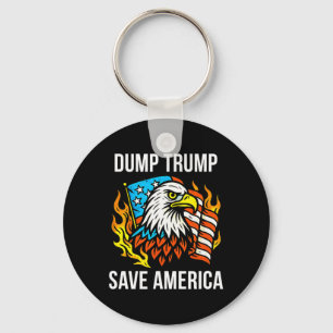 Dump Trump - Amerika retten - Schlüsselanhänger