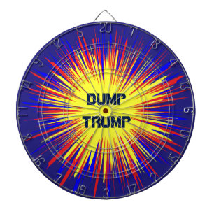 Dump Trump Dartboard Dartscheibe