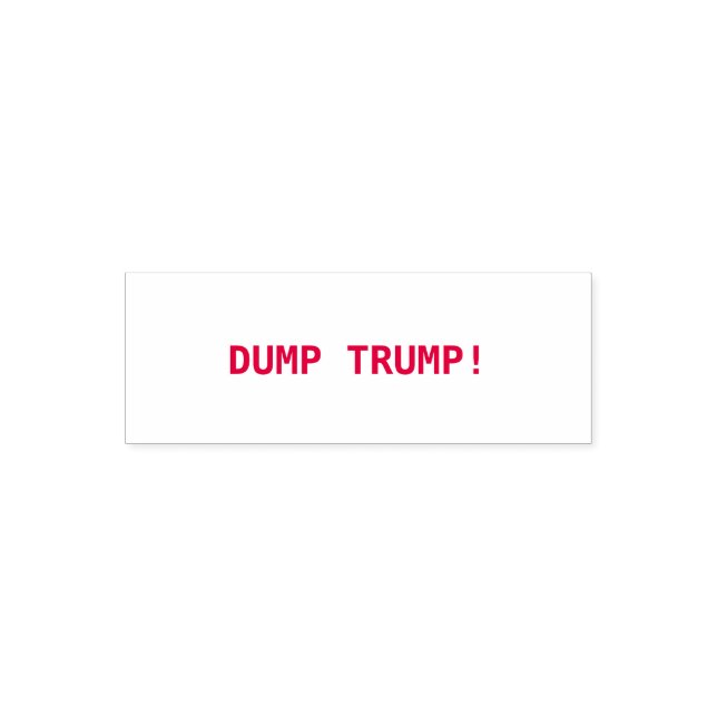 DUMP TRUMP! PERMASTEMPEL (Design)
