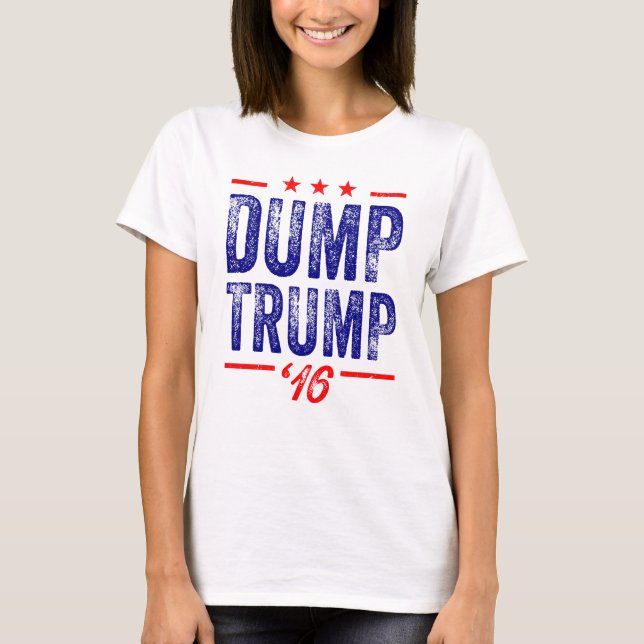 Dump-Trumpf '16 Damen-T - Shirt (Vorderseite)