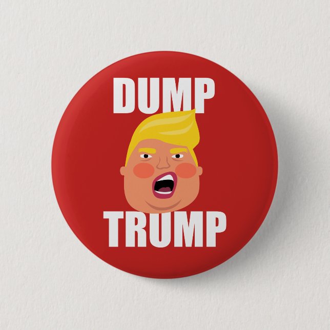 Dump-Trumpf-Abzeichen-Knopf-Button Button (Vorderseite)
