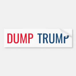 DUMP-TRUMPF AUTOAUFKLEBER