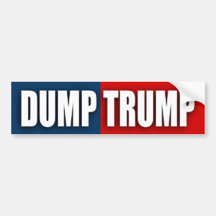 "DUMP-TRUMPF " AUTOAUFKLEBER