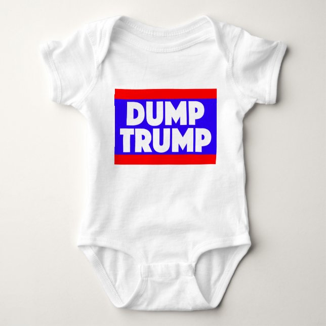 Dump-Trumpf-Baby-Ausstattung Baby Strampler (Vorderseite)