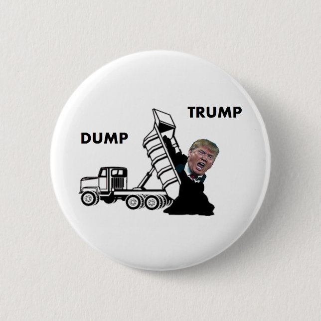 Dump-Trumpf Button (Vorderseite)
