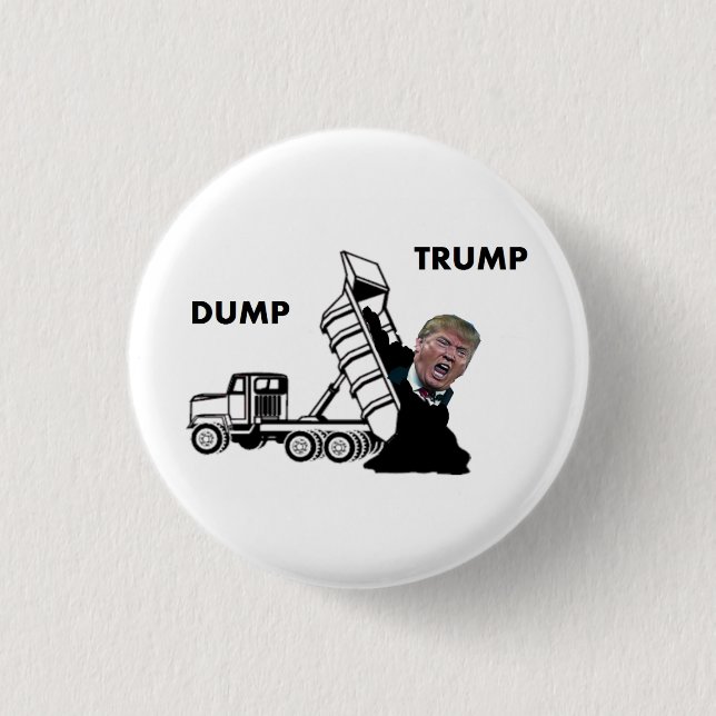 Dump-Trumpf Button (Vorderseite)