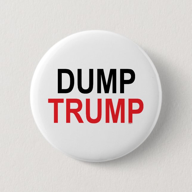 Dump-Trumpf Button (Vorderseite)
