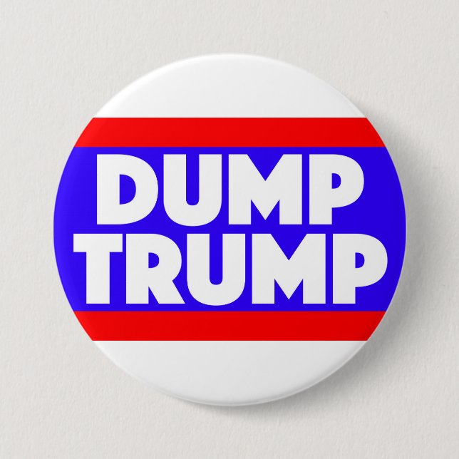 Dump-Trumpf-Knopf Button (Vorderseite)