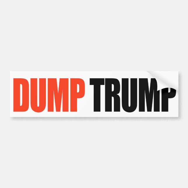 DUMP-TRUMPF - .PNG AUTOAUFKLEBER (Vorne)