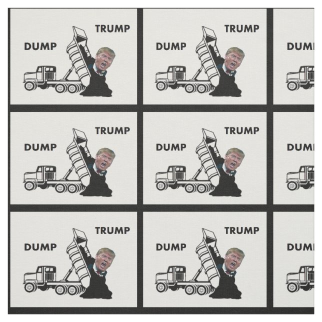 Dump-Trumpf Stoff (Muster)