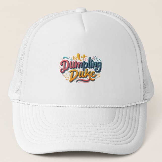 Dumpling Duke Truckerkappe (Vorderseite)