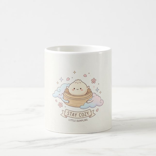 Dumpling-Keramikbecher  Kaffeetasse (Mittel)