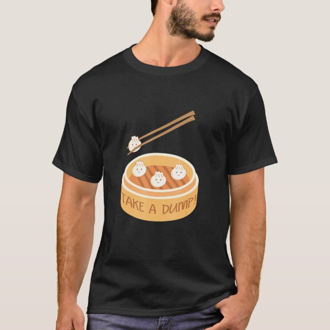 Dumplings Dumpling Soups Dumpling Dampf Dumpling T-Shirt (Vorderseite)