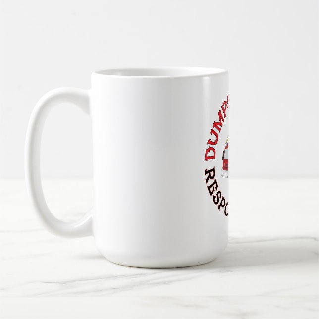 Dumpster Fire Response Team Kaffeetasse (Links)