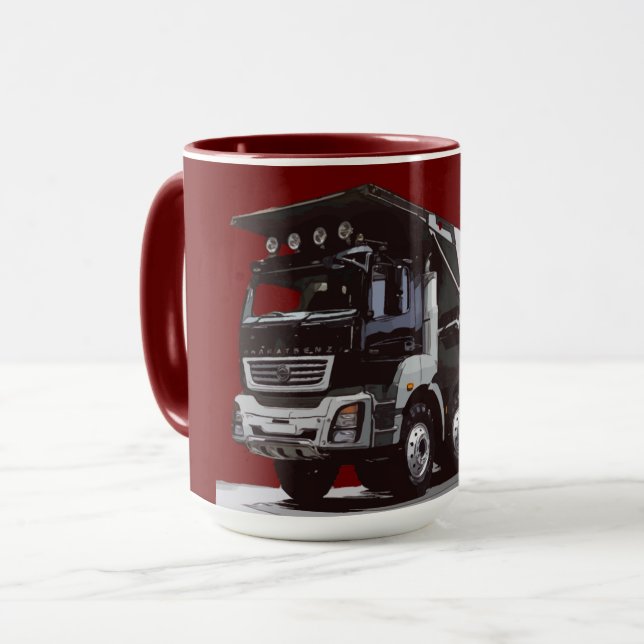 DUMPTRUCK TASSE (Vorderseite Links)