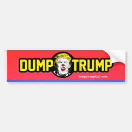 DumpTrump Autoaufkleber