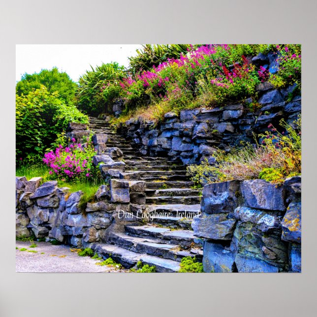 Dun Laoghaire, Irland landschaftliches Foto Poster (Vorne)