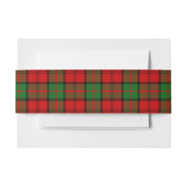 Dunbar Scottish Tartan Belly Band