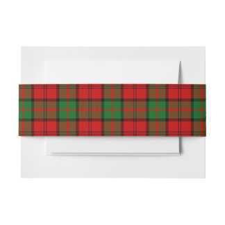 Dunbar Scottish Tartan Belly Band