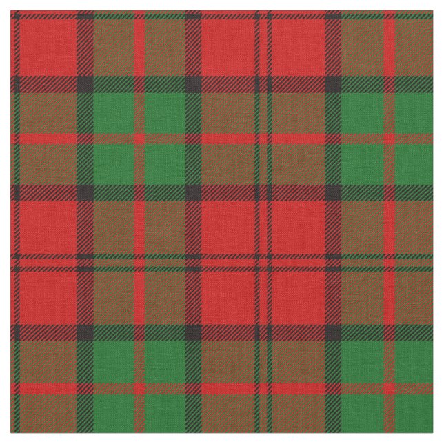 Dunbar Tartan-Druck Stoff (Nahaufnahme)