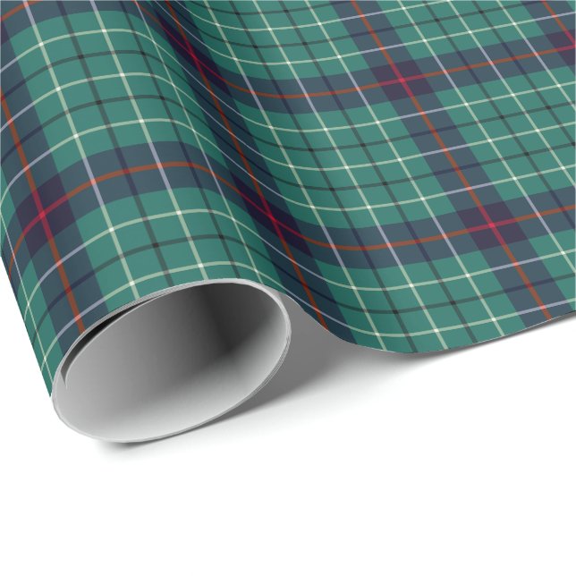 Duncan Clan Modern Tartan Geschenkpapier (Rolleneckpunkt)
