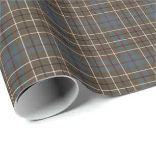 Duncan Clan verwitterter Tartan Geschenkpapier