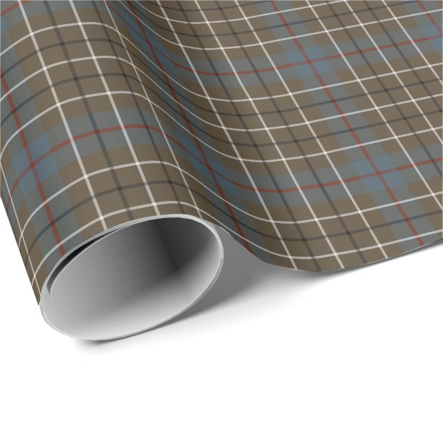 Duncan Clan Weathered Tartan Geschenkpapier (Rolleneckpunkt)
