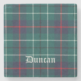Duncan, Duncan Scottish Tartan, Duncan Clan, Dunca Steinuntersetzer