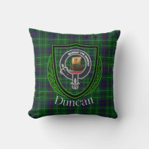 Duncan schottischer Clan Tartan und Wappen