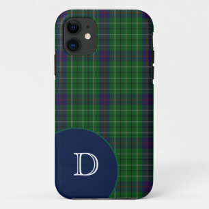 Duncan Tartan Karo Monogramm iPhone 5S Hülle