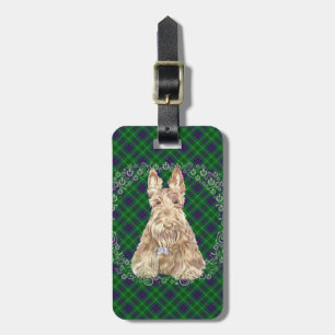 Duncan Tartan Scottie Gepäckanhänger